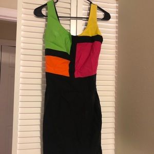 Multi colored dress